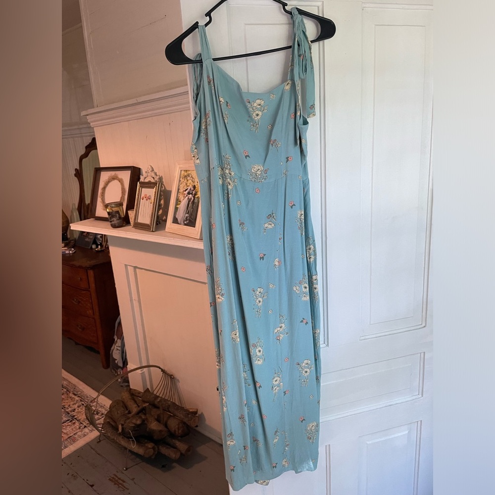 Capulet Camille Blue Floral MIDI Dress